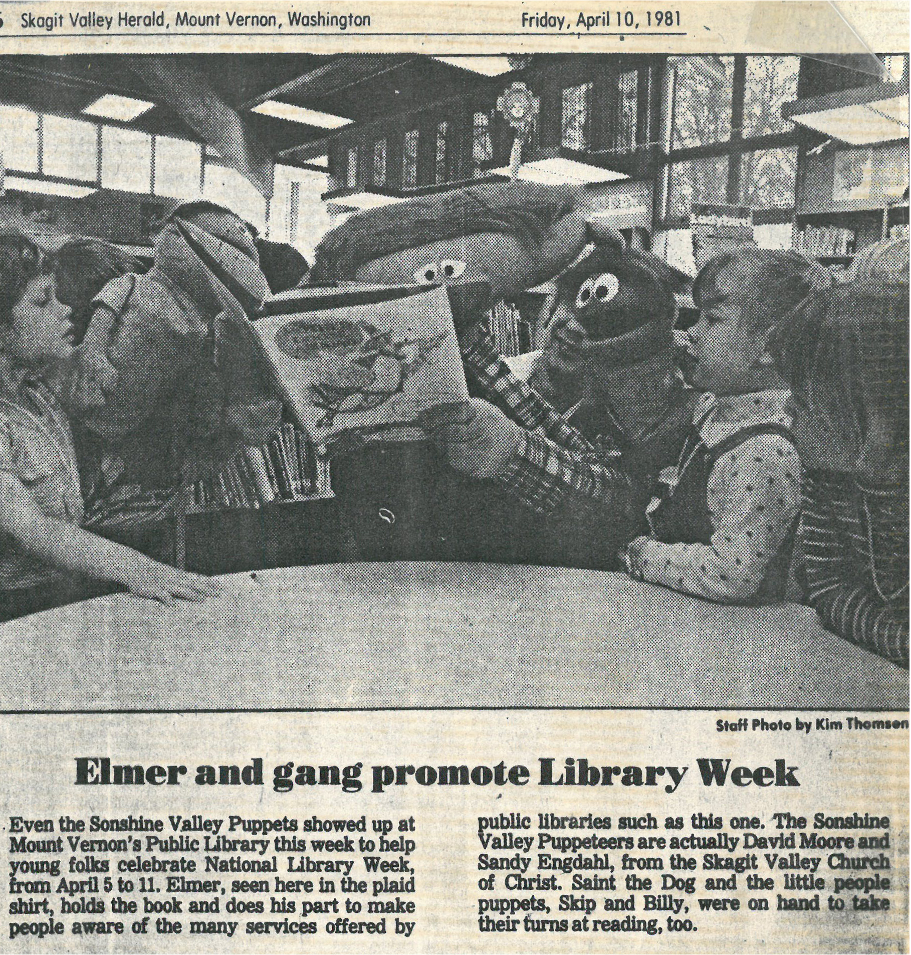 Library Week 1981