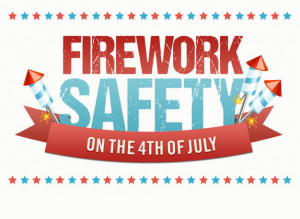 firework safety banner